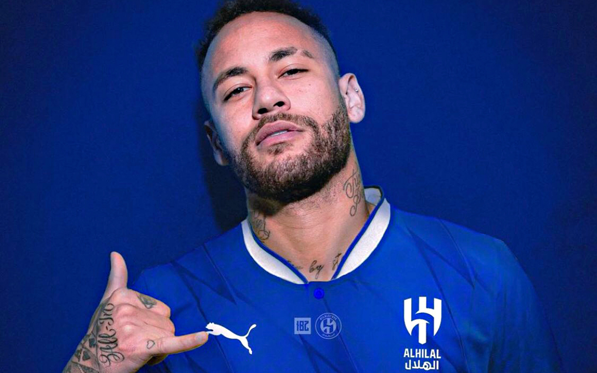 Neymar tem um dos maiores salários do futebol mundial
