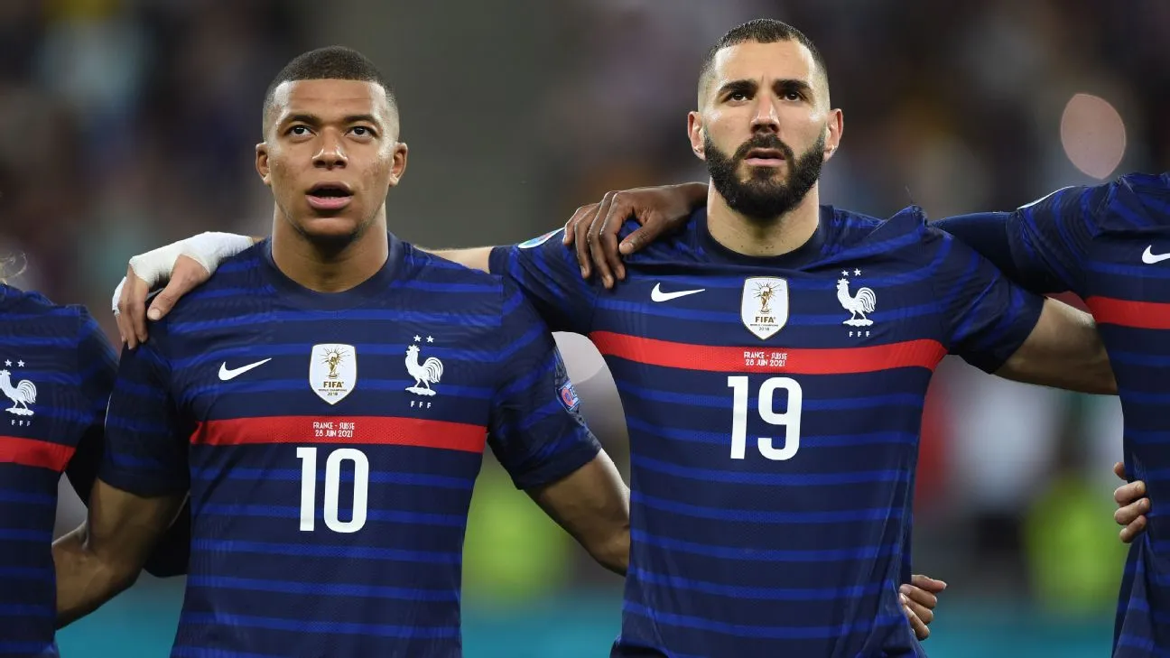 Benzema e Mbappé