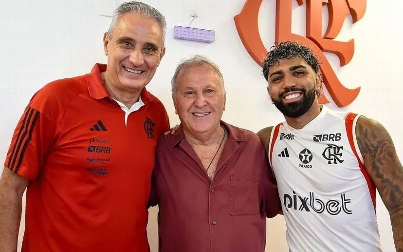 Gabigol comenta sobre Tite