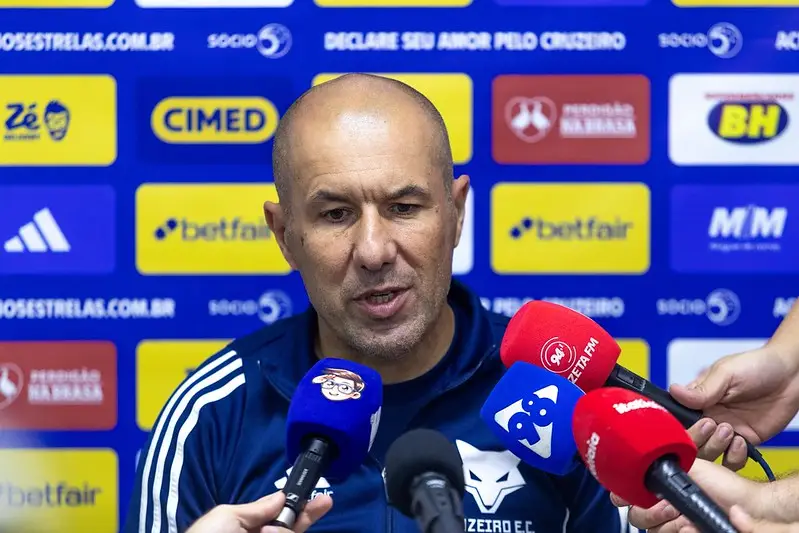 Leonardo Jardim, treinador do Cruzeiro